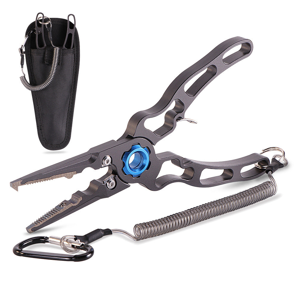 High-Precision Saltwater Fishing Pliers with Lock