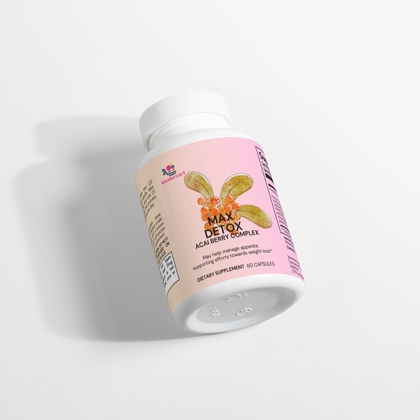 Max Detox Acai Berry Powerful Cleanse, Antioxidant Support