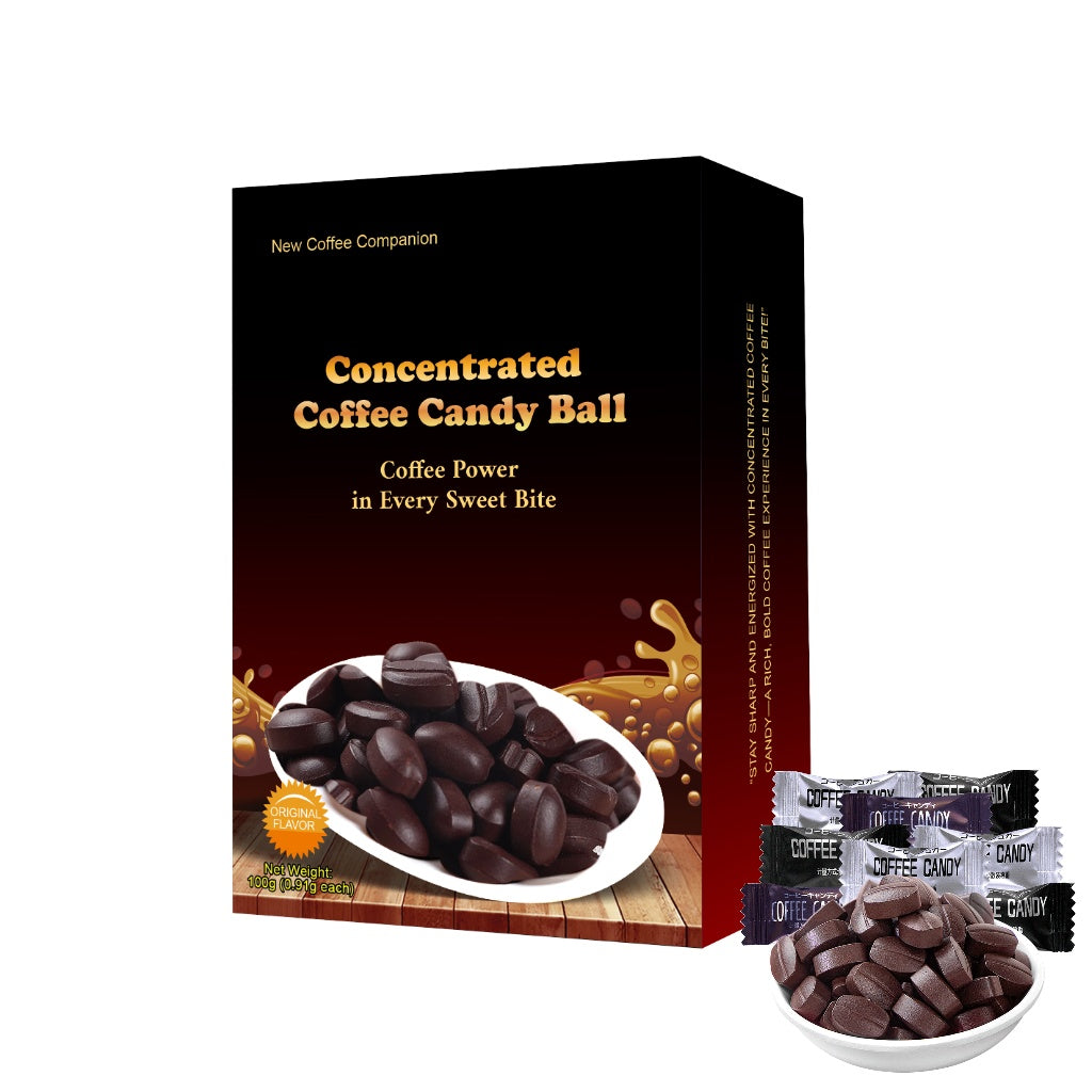 Original - Flavored Concentrated Coffee Candies, Individually Packaged, No Need For Brewing, With A Rich And Mellow Aroma. Suitable For People Engaged In Outdoor Sports, Those At Parties, And Drivers.