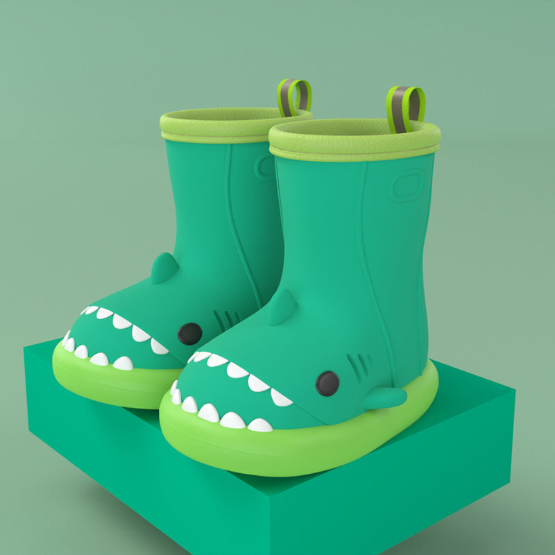 Shark Kids Rain Boots for Outdoor Fun