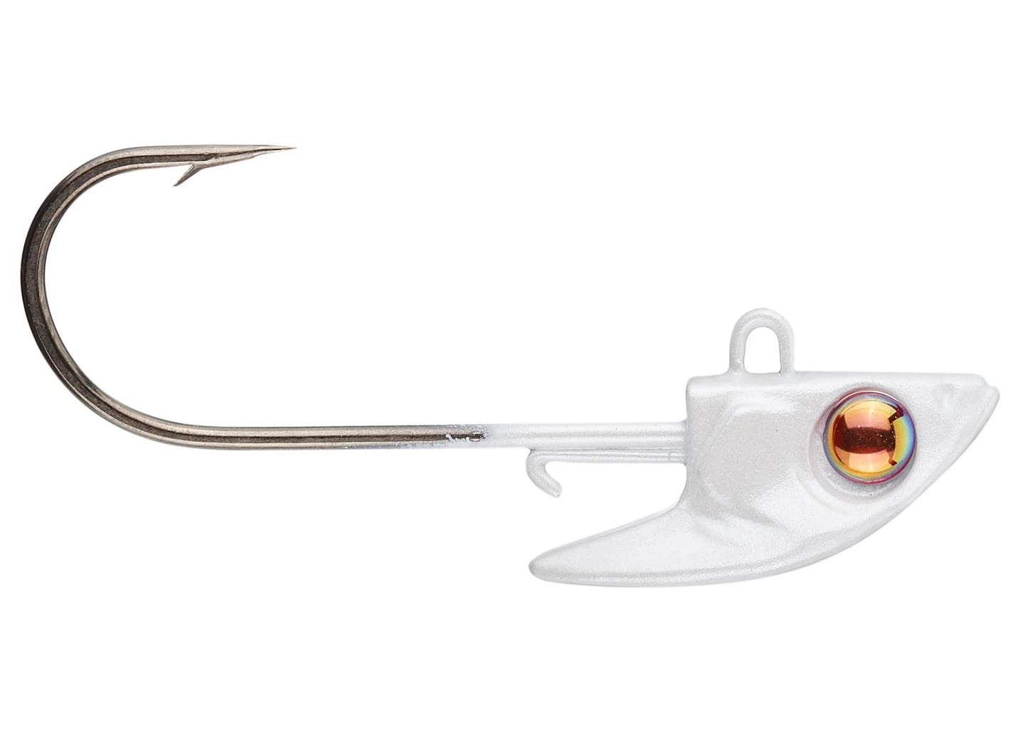 Damiki Rig Jig Heads White 3/16oz 1/0