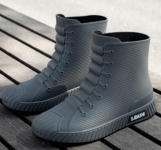 Lightweight Waterproof Padded Short Rain Boots