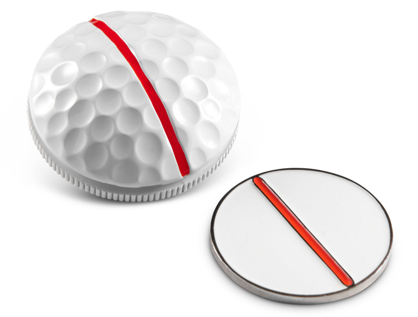 One Rail Ball Markers