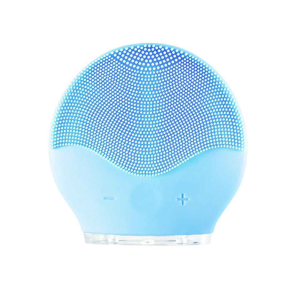 Electric waterproof silicone cleansing instrument