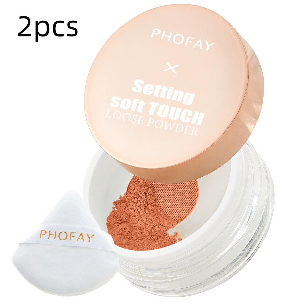 PHOFAY セッティングソフトタッチルースパウダー