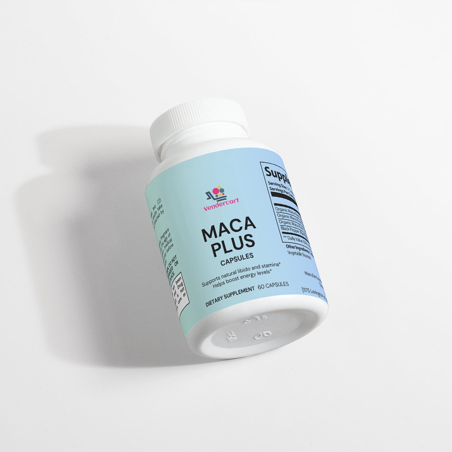 Maca Plus プレミアムトリプルマカブレンド 活力、ホルモンバランス、元気のために