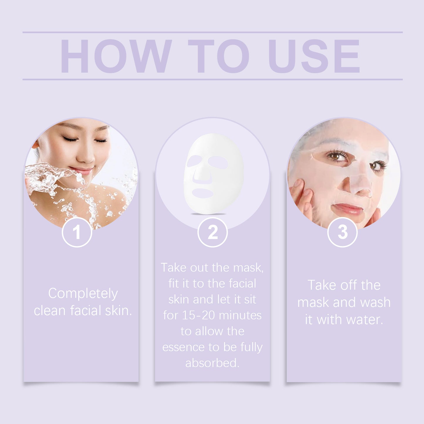 EELHOE Collagen Mask Pack Hydrating Moisturizing Lifting Facial Skin Moisturizing Skin