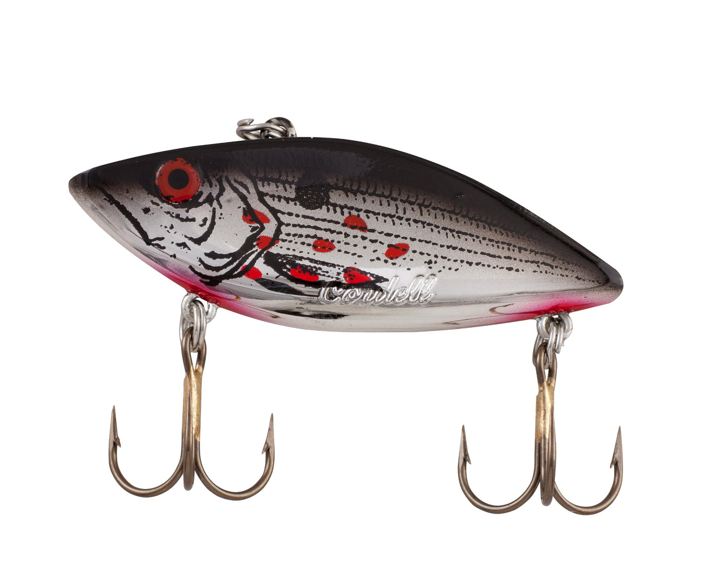Cotton Cordell Super Spot ルアー Wounded Chrome/Black 2.5インチ