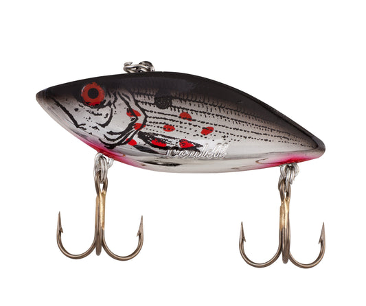 Cotton Cordell Super Spot ルアー Wounded Chrome/Black 2.5インチ