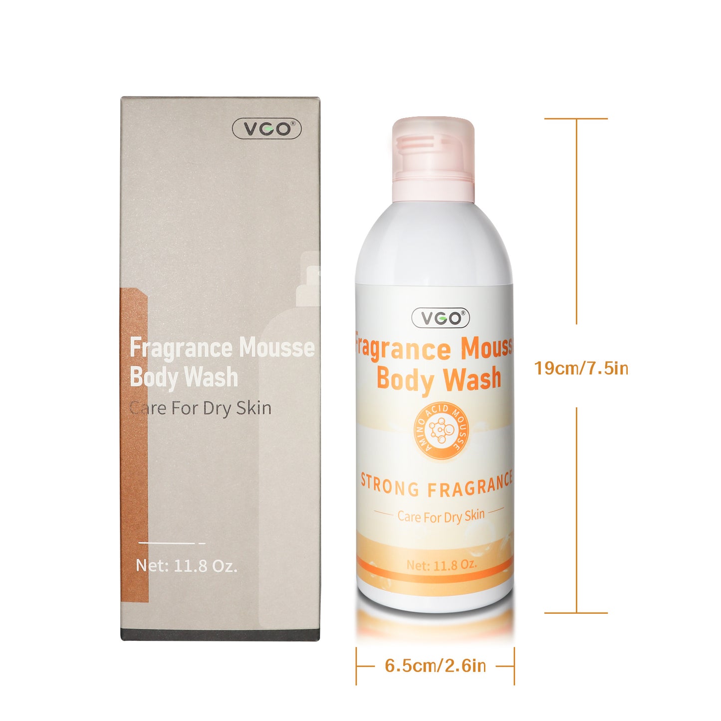 Fragrance Mousse Body Wash
