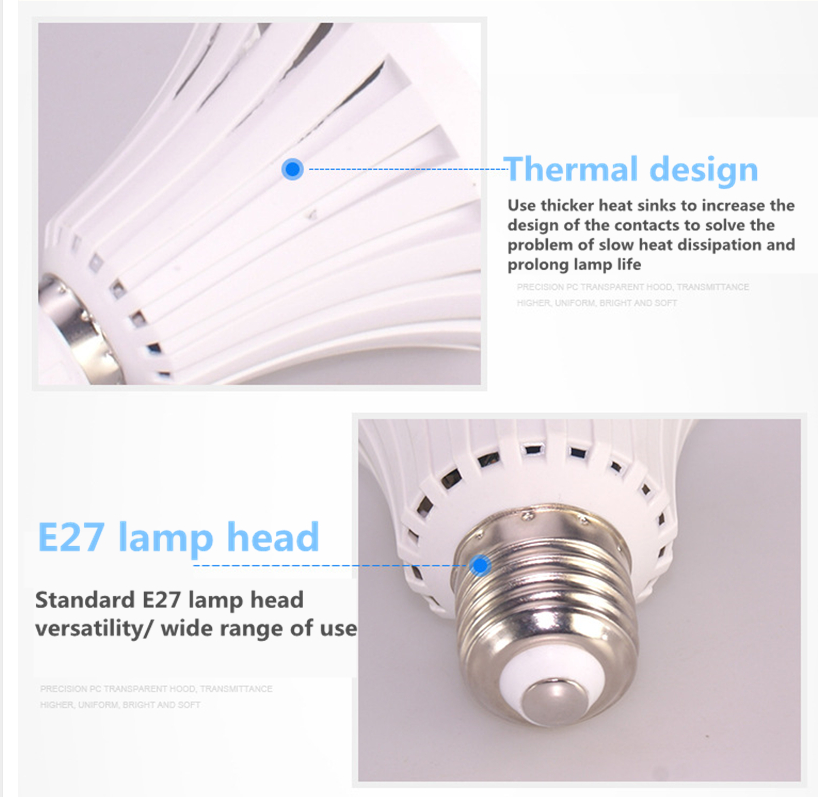 LED Smart Emergency Bulb - Energy Saving Light