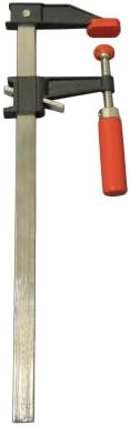 Bessey Clutch Style Bar Clamps - 30 In 600 lb - GSCC2.530 - Woodworking Clamps with Ergonomic Handle, Non-Marring Pads, Durable Cast-Iron Jaws & Serrated Rail for Carpentry & Cabinetry