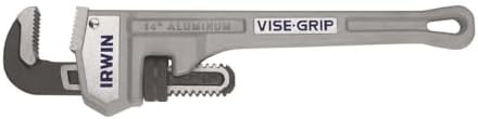 IRWIN VISE-GRIP Aluminum Pipe Wrench, SAE, 14-Inch (2074114)