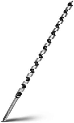 5/8 x 18 Auger Drill Bit for Wood,16x460mm Hex Shank Ship Auger Bit