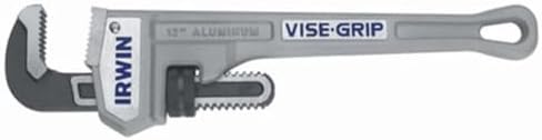 IRWIN VISE-GRIP Tools Cast Aluminum Pipe Wrench, 2-Inch Jaw Capacity, 12-Inch (2074112)