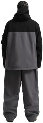 GSOU SNOW Unisex Snowboard Jacket Loose-Fit Snowboard Coat Waterproof