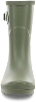 Chooka Women's Delridge Waterproof Mid Faux Fur Lined Pull-On Rain Boot