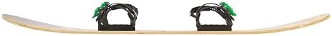 SportsStuff Snow Ryder Hardwood Snowboard, Beginner's Wood Snowboard, Multiple Sizes/Colors