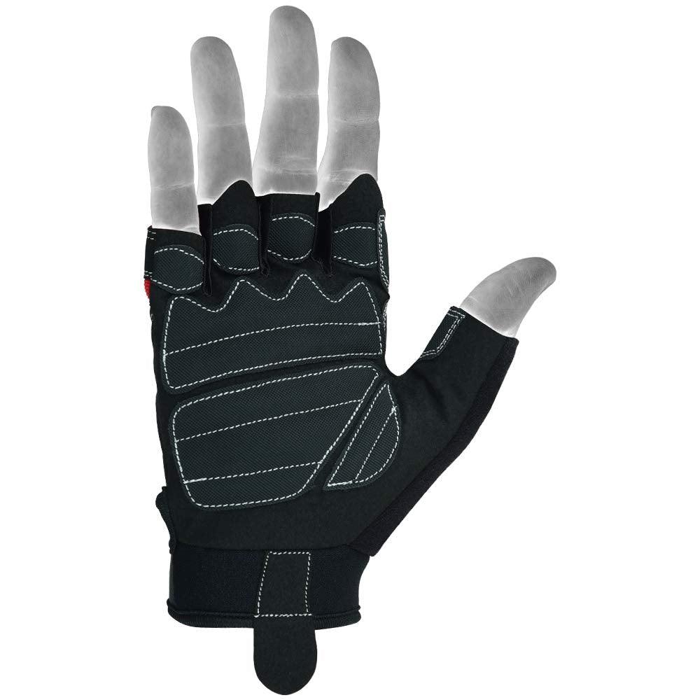 MRX Weight Lifting Amara Leather Gloves Gym Workout Men Women
