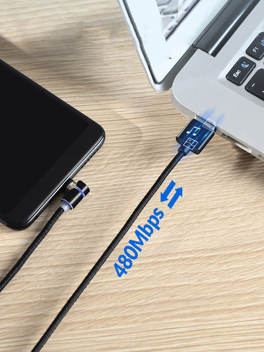 マグネットケーブル LEDマグネット充電器ケーブル USBケーブル & USB Type-C USB C