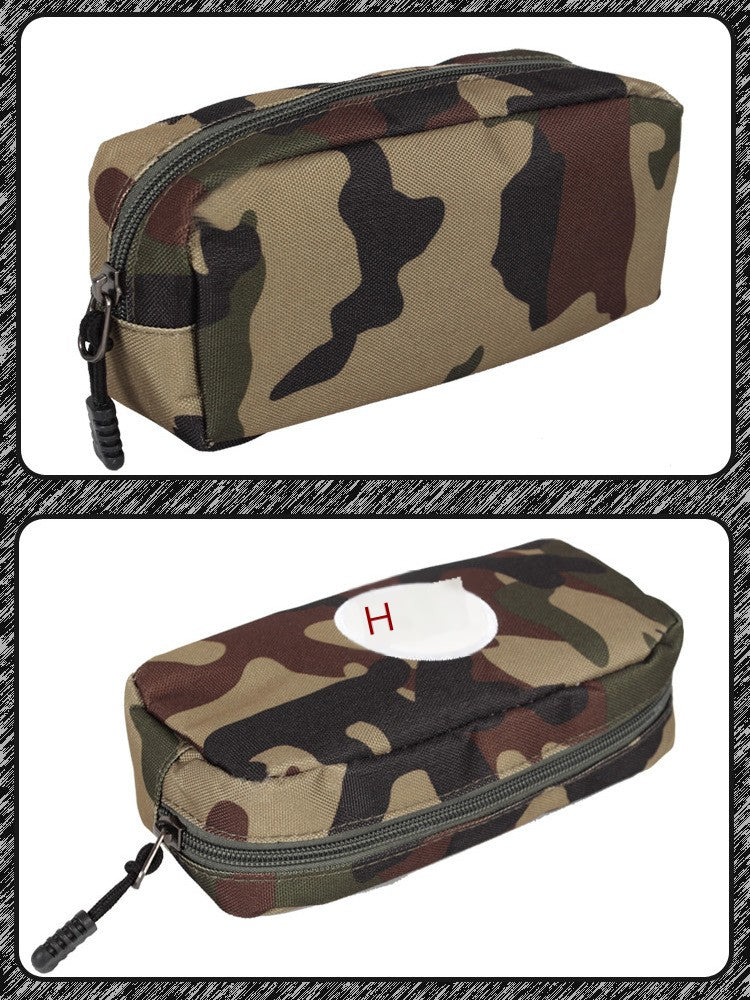 Camouflage Emergency Kit Pencil Case