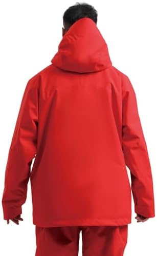 GSOU SNOW Snowboard Jacket Mens Womens Ski Jacket Baggy Snow Hoodie Coat