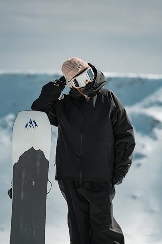GSOU SNOW Mens Womens Snow Ski Jacket Baggy Snowboard Waterproof Insulated