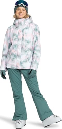 Roxy Snow Junior's Jetty Printed Regular Fit Snow Jacket