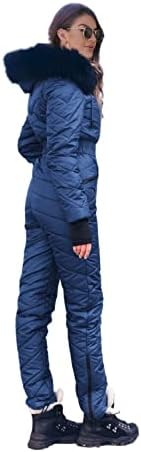 Womens Snow Suits Onesie Snowsuit One Piece Winter Ski Jacket