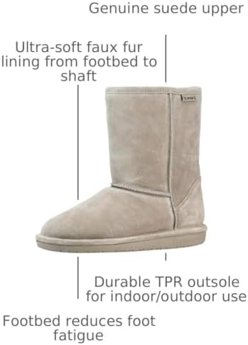 BEARPAW Emma Short Women Classic Boot Lightweight Boot