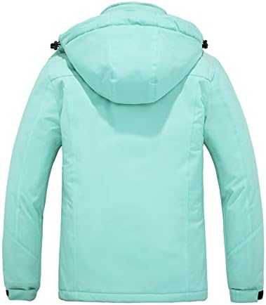 Women's Waterproof Ski Jacket Warm Winter Coat Fleece Snowboarding