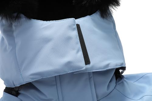 MOERDENG Women's Waterproof Winter Coat Softshell Hiking Jacket