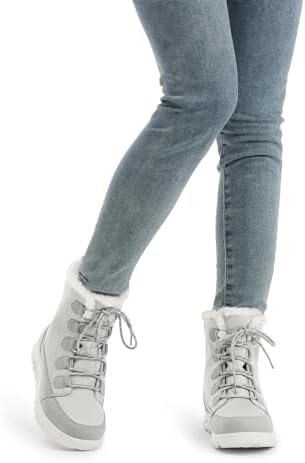 DREAM PAIRS Women's Winter Snow Boots Lace Up Warm Comfortable Faux Fur Lining Outdoor Ankle Booties