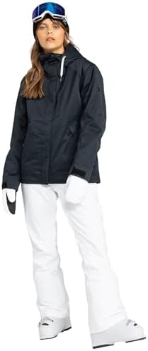 Roxy Women's Billie 10k Waterproof Insulated Snow Jacket – Tailored Ski-snowboard Jacket