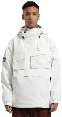 GSOU SNOW Men Snowboard Jacket Ski Snow Jacket Pullover Waterproof