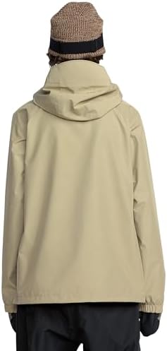 Volcom Men's Dua Gore-tex Insulated Snowboard Jacket – Waterproof Snow Jacket With Zip Tech
