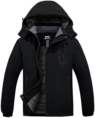 Men's Ski Jacket Windproof Waterproof Rain Coat Snow Winter Jacket
