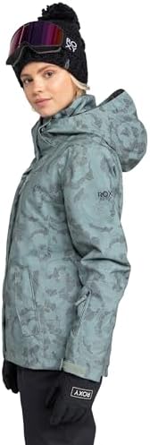 Roxy Snow Junior's Jetty Printed Regular Fit Snow Jacket