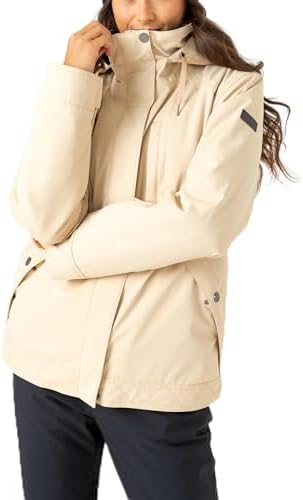 Roxy Women's Billie 10k Waterproof Insulated Snow Jacket – Tailored Ski-snowboard Jacket