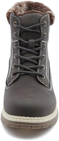 COTTIMO Womens Snow Hiking Winter Boots Casual Fur Lined Fashion Boots