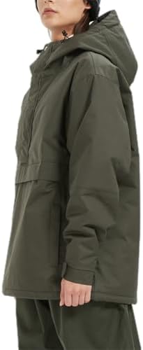 BUMDEEP Womens Waterproof Ski Jacket Warm Winter Snow Coat Windbreaker Hooded Thick Snowboard Jacket