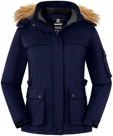 Wantdo Womens Ski Jacket Waterproof Winter coat Snowboard Jacket Snow Parka