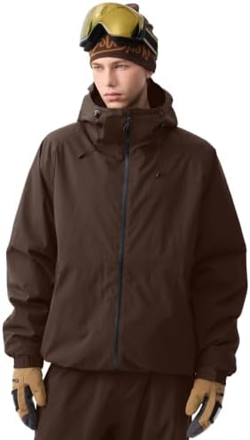 GSOU SNOW Women Men Ski Jacket Baggy Snowboard Jacket Snow Coat Waterproof