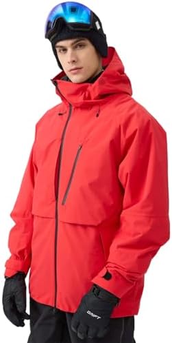 GSOU SNOW Men's Snowboard Jacket Waterproof Ski Coat Winter Snow Shell