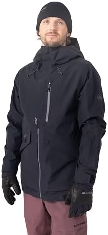 Dakine Men's Red Gerard Beacon Snowboard Jacket – 30k Waterproof 25k Breathable 3-layer Ski Jacket
