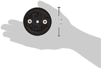 K-Edge | Gravity Top Cap Bicycle Computer Mount | Garmin | Black