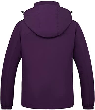 wantdo Women's 3 In 1 Ski Jacket Cotton Padded Liner Winter Coat