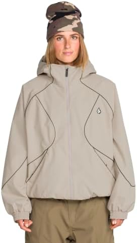 Volcom Women's Liftline 20k Snowboard Jacket – Waterproof Breathable Snow Jacket With Zip Tech