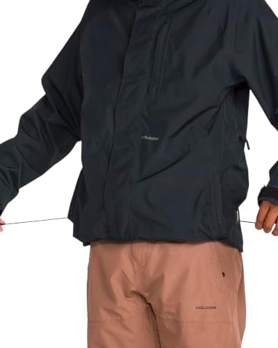 Volcom Men's Dua Gore-tex Insulated Snowboard Jacket – Waterproof Snow Jacket With Zip Tech