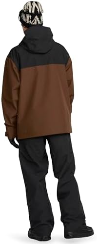 Volcom Men's Buckthreeeighty Snowboard Jacket – 10k Waterproof 2-layer Shell, Zip Tech®